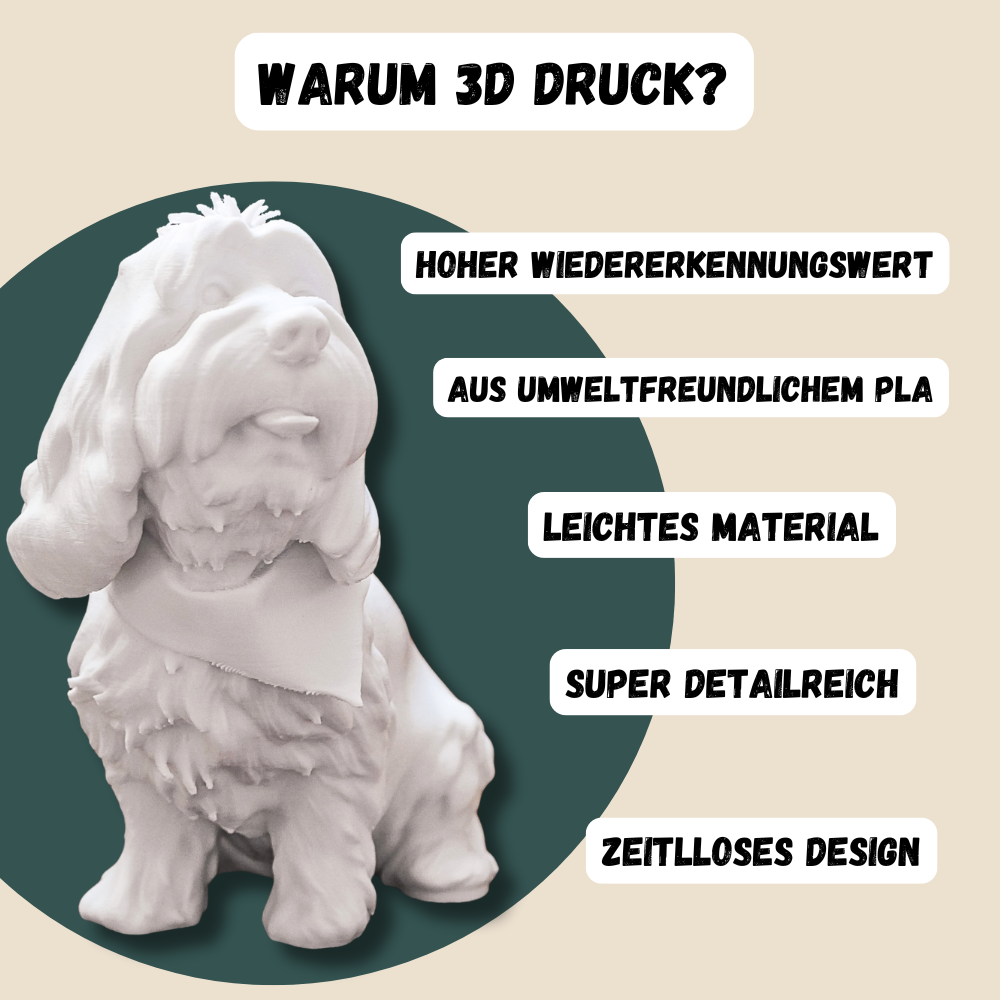3D Figur von Deinem Seelentier 10cm