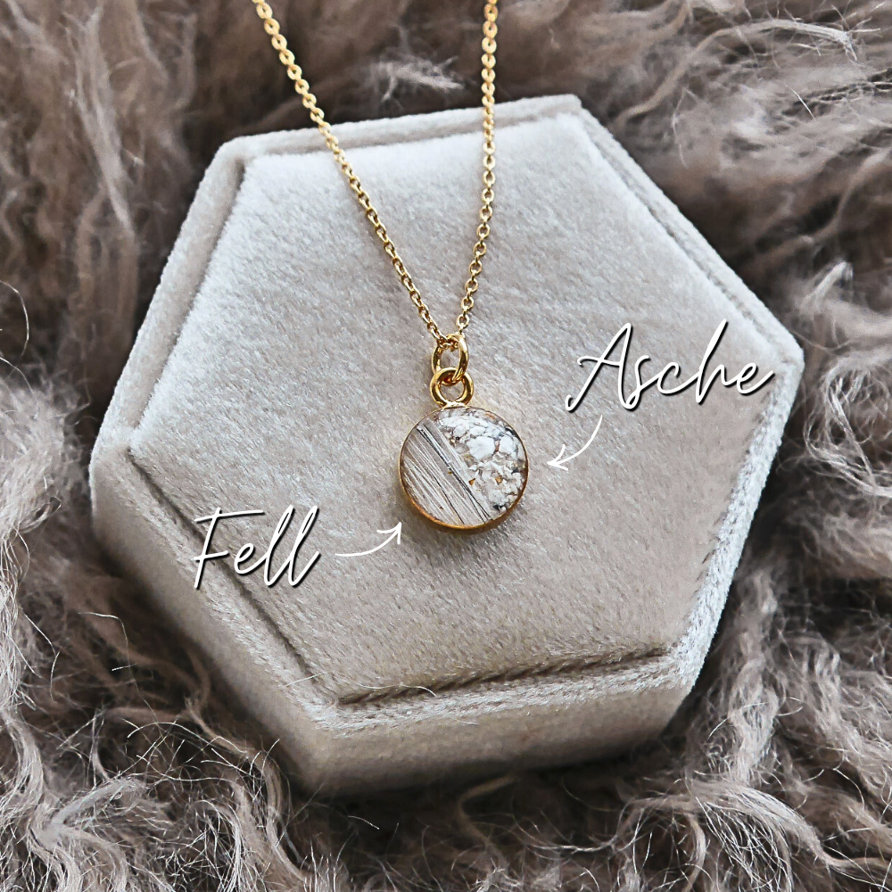 Fell Halskette PURE Fell & Asche