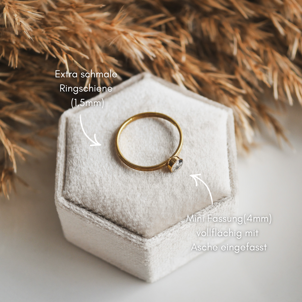 Asche Ring FOREVER Mini