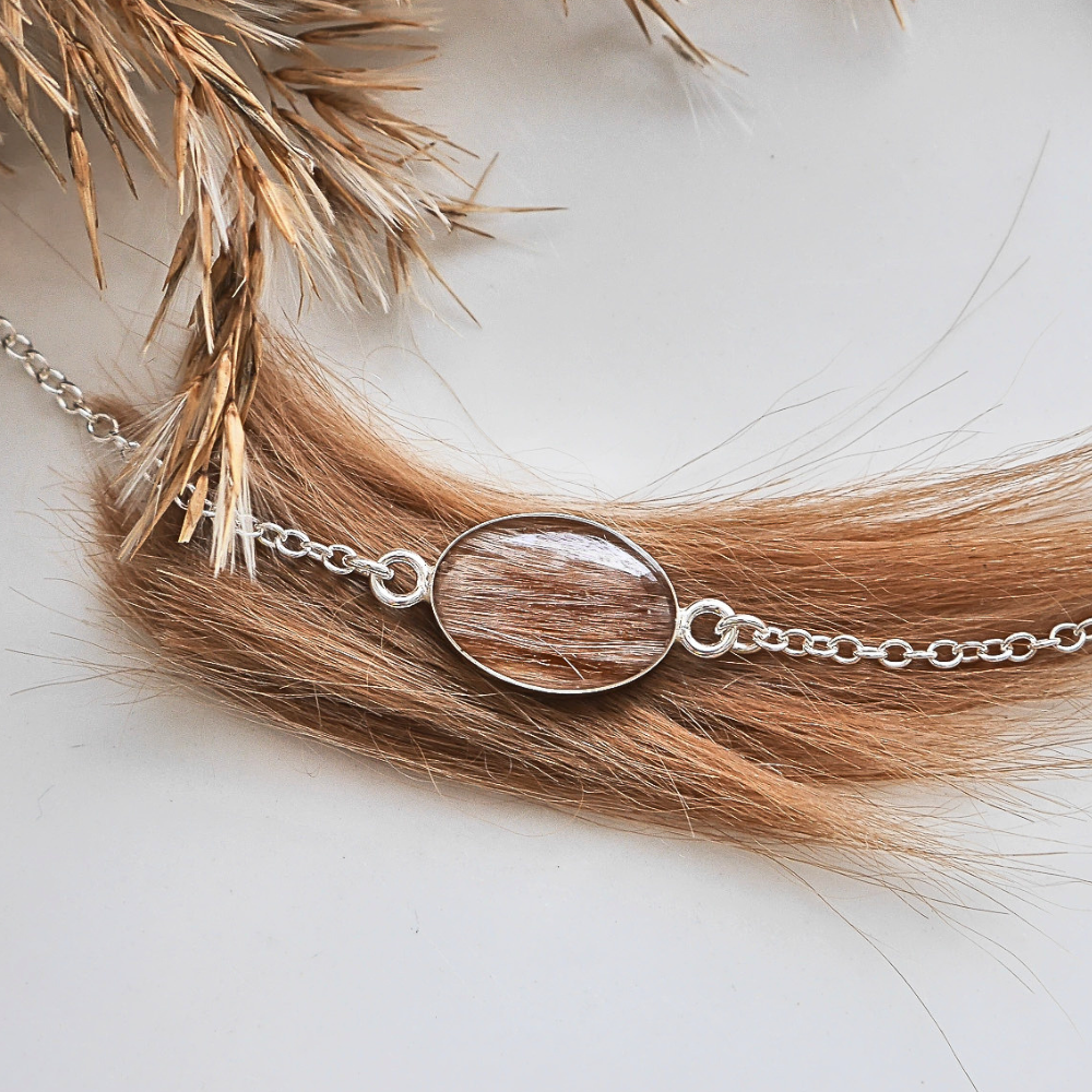 Fell Armband PURE oval