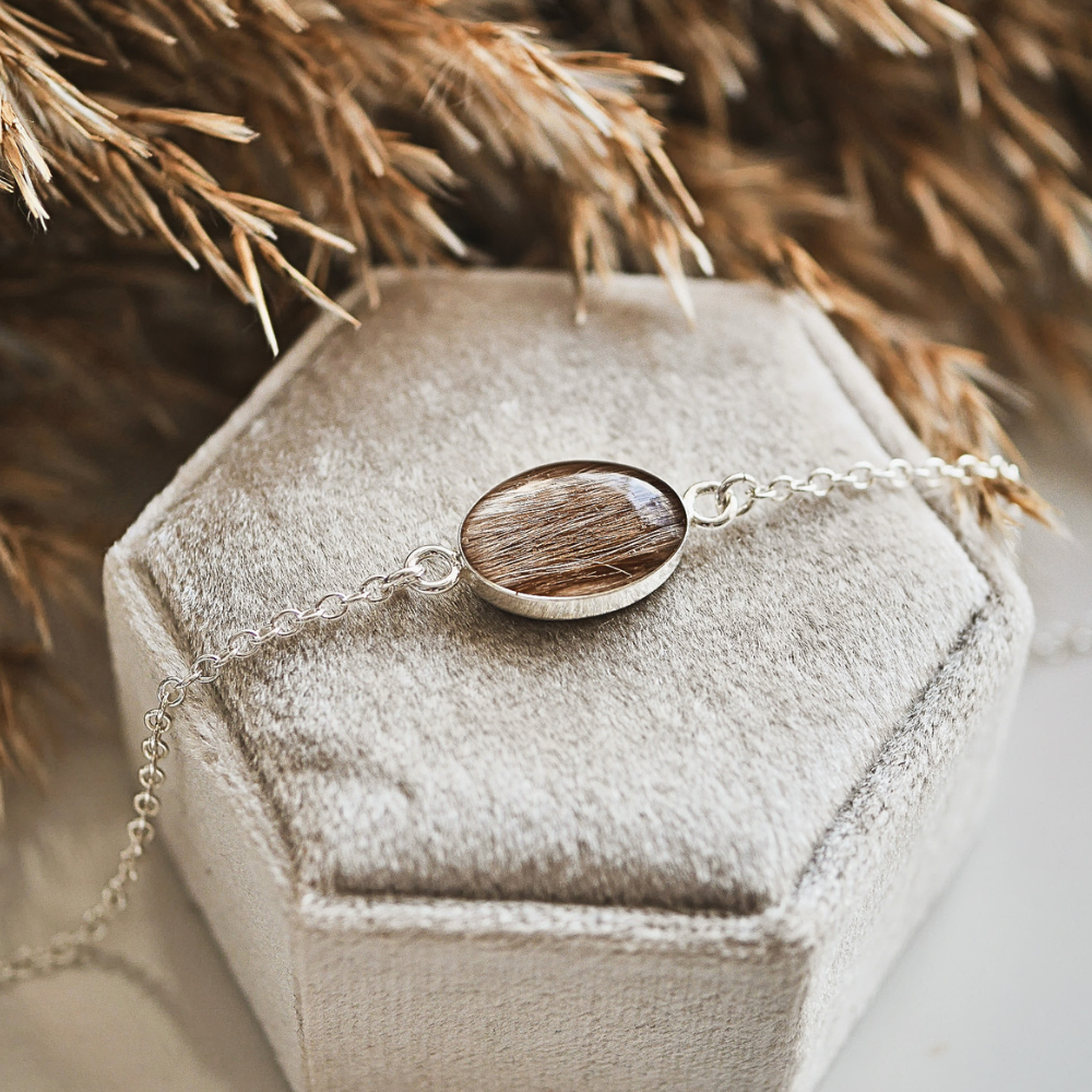 Fell Armband PURE oval