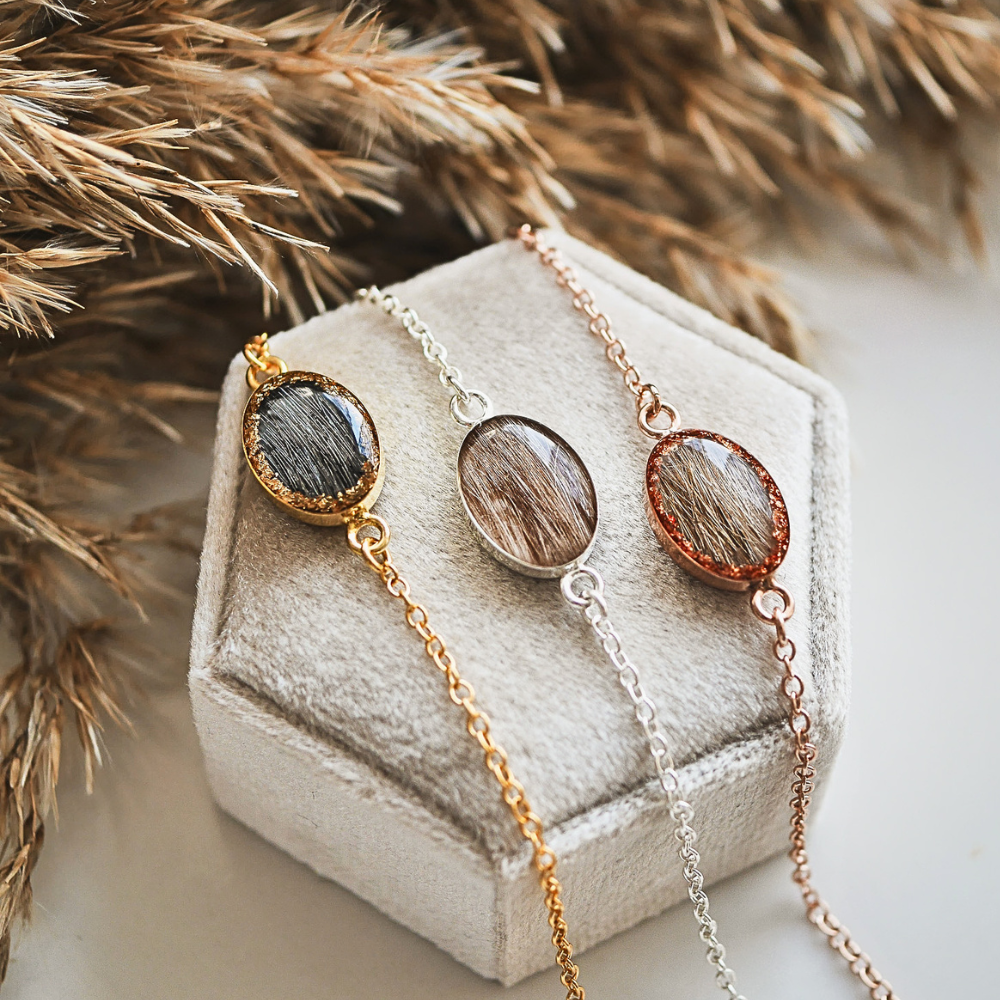 Fell Armband PURE oval